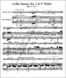 COMPLETE SONATAS AND VARIATIONS FOR CELLO AND PIANO