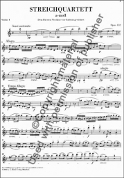 String Quartet in a minor, Op. 132