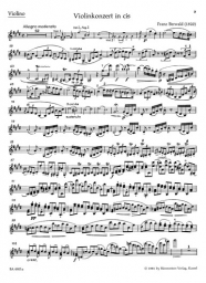 Berwald - Violin Concerto in C sharp minor (BAR)