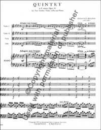 Quintet in F minor, Op. 34