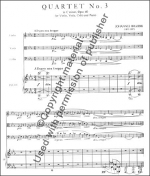Quartet No. 3 in C Minor, Op. 60