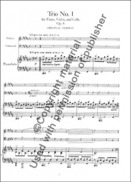 Complete Piano Trios - Score