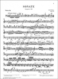 SONATA FOR CELLO AND PIANO IN F MAJOR OP.99