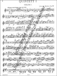 Brahms - String Quintet in F Major, Op. 88 (PET)