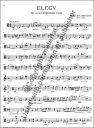 Britten - Elegy for Solo Viola (FABER)