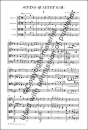 Britten - String Quartet in D (1931) - Score (FABER)