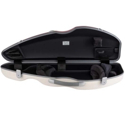 Bam Bonbon Hightech Contoured Violin Case - 4/4 - Yellow White