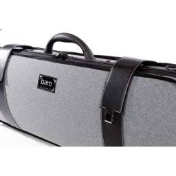 Bam Hightech Violin Case - Grey Flannel