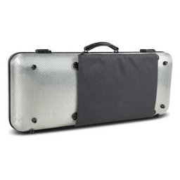 Gewa Violin Double Case - Idea 2.7 - Silver/Black