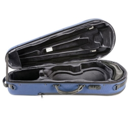 Bam St Germain Stylus Contoured Viola Case - Blue