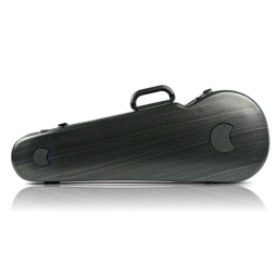 Bam Hightech Contoured Viola Case - Black Lazure