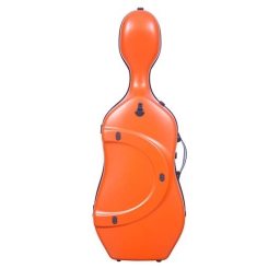 Bam Hightech 2.9 Slim Cello Case - Orangey