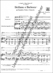Siciliana e Burlesca