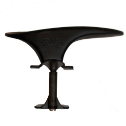 SAS Violin/Viola Chinrest Combo - 28mm - Ebony