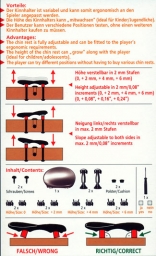 Mentonnière centrale Wittner Augsburg pour violon - 4/4