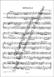 Six Sonatas, Opus 1 nos. 1-6