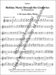 Holiday Music Through The Centuries