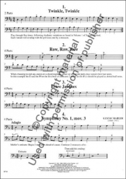 Canons for Any Combination of String Instruments (Cello)