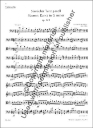 Dvorak - Slavonic Dances for Cello and Piano (BAR) Dvorak - Slavonic Dances for Cello and Piano (BAR)