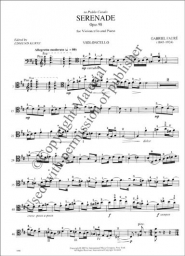 Faure - Serenade Op. 98 (INT)