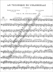 Feuillard - La Technique du Violoncelle Vol. 2 (DELR)