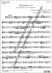 Quartetto in d