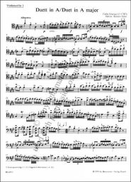 Zwei Duette für Zwei Violoncelli Zwei Duette für Zwei Violoncelli