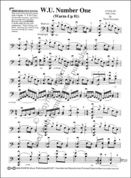 W.U. Number One