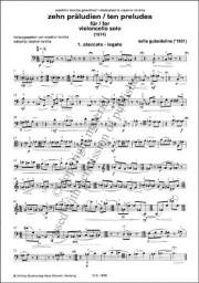 10 Preludes for Violoncello Solo, Chanson contre Raison