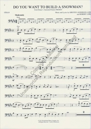 Songs from Frozen, Tangled and Enchanted - Cello