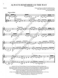 Movie Hits for Violin Duet