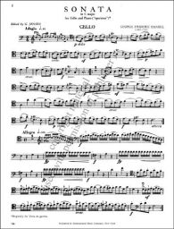 Handel - Sonata in C major for Cello and Piano (INT)