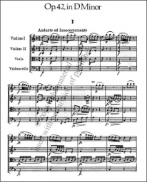 Haydn - String Quartets, Op. 42, 50 and 54 - Score (DOVER)