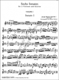 Haydn - 6 Sonatas for 2 Violins Op. 8, No. 1-3 (PET) Haydn - 6 Sonatas for 2 Violins Op. 8, No. 1-3 (PET)