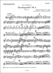 Haydn, Michael - String Quartet No. 6 in C Major (DOB) Haydn, Michael - String Quartet No. 6 in C Major (DOB)