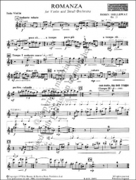 Romanza for Solo Violin