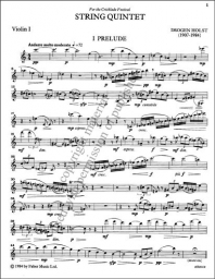 Holst, Imogen - String Quintet (FABER)