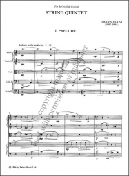 Holst, Imogen - String Quintet - Score (FABER) Holst, Imogen - String Quintet - Score (FABER)