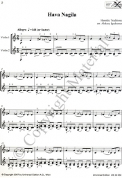 Klezmer Violin Duets