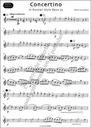 Concertino in Russian Style, Op.35 for Violin & Piano