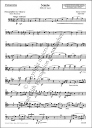 Sonate for Piano and Violoncello in D major