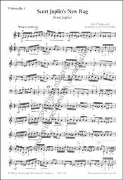 Joplin - New Rag for 4 Cellos