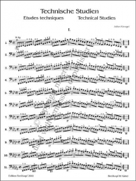 Klengel - Technical Studies for Cello, Book 2 (BREIT) Klengel - Technical Studies for Cello, Book 2 (BREIT)