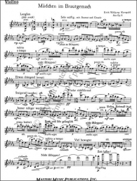 Korngold - 4 Pieces from Much Ado About Nothing Op. 11 (MASTERS)