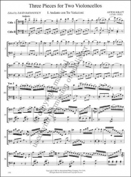 Three Pieces for Two Cellos