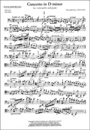 Lalo - Cello Concerto in D minor (SCHIR)