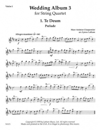 The Wedding Album 3 for String Quartet - Parts