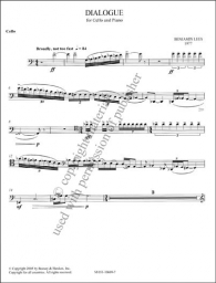 Dialogue for Cello and Piano