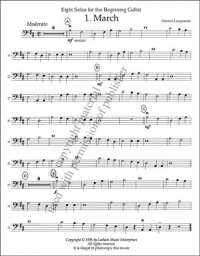 Eight Solos for the Beginning Cellist