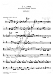6 Sonate per Violoncello e Basso Continuo